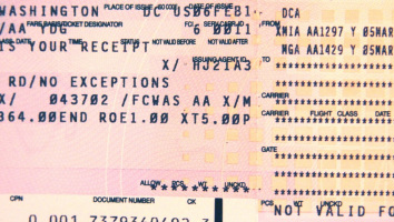Ticket Receipt